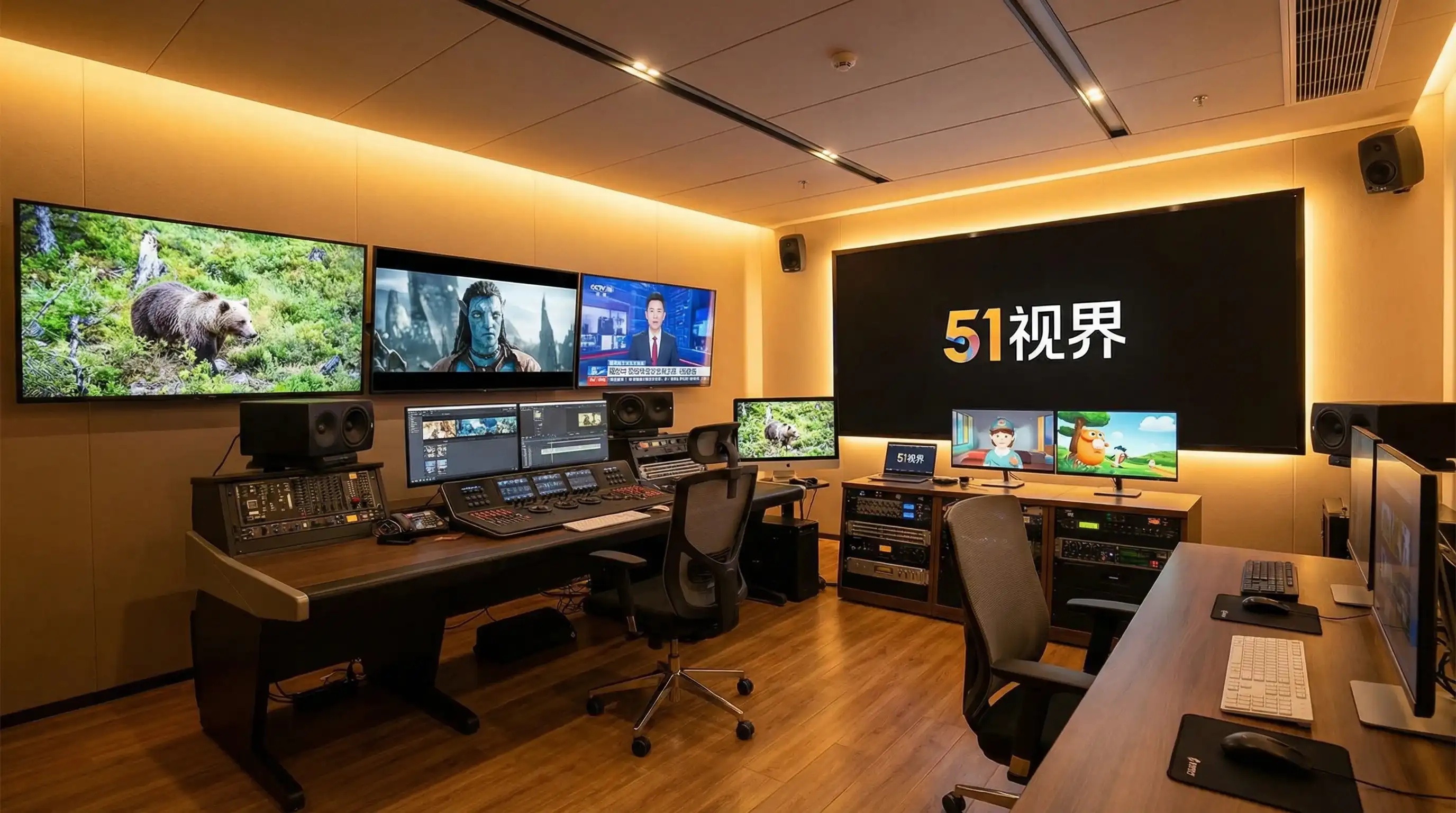 专业视频制作工作室内景 - 五一吃瓜 视频创作